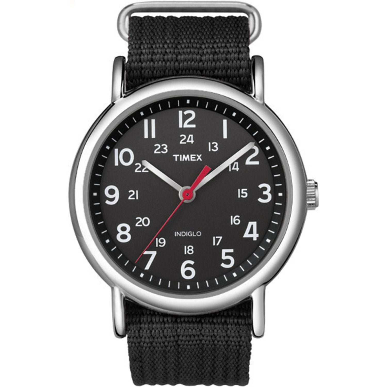 Timex Weekender 38 mm Watch Black/Black – DiscountStore