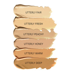 Mii Cosmetics UK. Hydrating & Moisturizing Skin Foundation. For Oily Dry Skin. Soft Matte Finish, Absolute 01