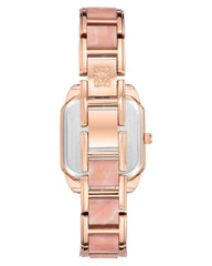 Anne Klein Women Analog Acrylic Gold Tone Watch