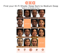 Exa Beauty - Natural High Fidelity Foundation | James 410