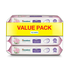 Himalaya Since 1930 Gentle Cleansing Baby Wipes Alcohol & Paraben Free for Sensitive Skin - 48 wipes X 4 packs (192 Wipes)