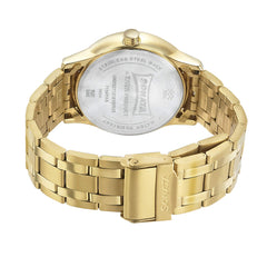 Sonata Light Champagne Dial Analog watch For Men-NR7134YM03