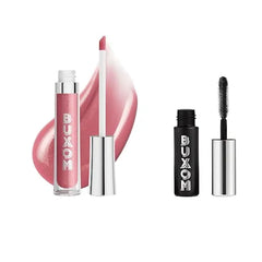 Buxom Full On Plumping Lip Polish in Dolly + Mini Lash Volumizing Mascara