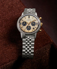 Timex Men's Chronograph Quartz Watch with Stainless Steel Strap TW2W60100