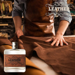 Tru Fragrance & Beauty Leather Private Reserve Men's Cologne by Tru Western, A Masculine, Woody, and Earthy Scent - 3.4 oz 100 mL