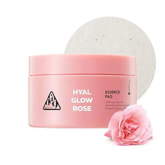 NEOGEN DERMALOGY Hyal Glow Rose Essence Pad Hydrating, Firming & Radiance Boosting Toner Pads Infused with Rose Water, Niacinamide, Adenosine & 8 Types of Hyaluronic Acid 70 Pads / 4.6fl.oz
