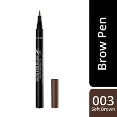 Rimmel London, Brow Pro Micro 24Hr Precision-Stroke Pen, 03 Soft Brown, 1 Ml