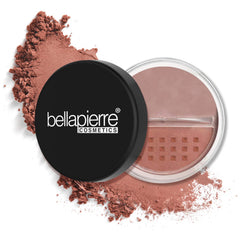bellapierre Mineral Blush | Warm Dewy Complexion | Non-Toxic & Paraben Free | Hypoallergenic | Loose Powder - 0.3-Ounce β Amaretto