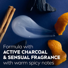 NIVEA MEN Active Clean 3in1 Shower Gel, Cleans Body, Face and Hair, with Active Charcoal, for Purified and Stimulating Skin, for All Skin Types, 250ml