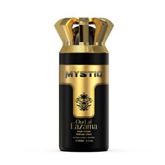 Mystiq Oud Al Azama Body Perfume Spray for Men- 250ml