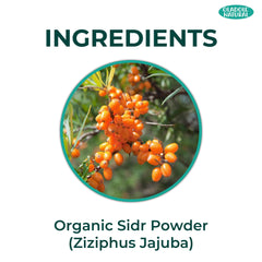 Oladole Natural Organic Sidr Powder- 300g | Pure & Premium Hair and Skin Care | Enhances Shine, Nourishes Scalp, Promotes Holistic Beauty, Reduce scalp Irritations & Well-being | Non- GMO, Gluten Free