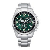 Citizen Men's Eco-Drive Promaster Land Chronograph Watch in Stainless Steel, Perpetual Calendar