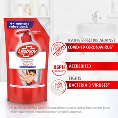 Lifebuoy Total 10 Handwash Refill, 2 Ltr
