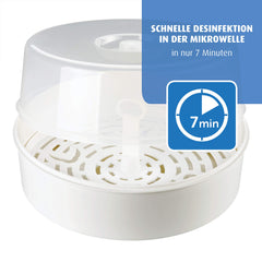 Reer Vapostar Baby Bottle Microwave Steriliser, Disinfector, Steam Steriliser For The Microwave.