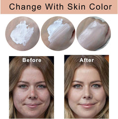 TLM Foundation Liquid,Concealer Cover Cream,Flawless Colour Changing Foundation Makeup,Warm Skin Tone, Cosmetics for Women and Girls