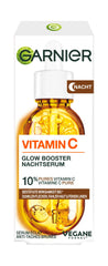 Garnier Vitamin C Night Serum Against Dark Spots, All Skin Types, Face Serum with Niacinamide and Salicylic Acid, Anti-Dark Spot Serum, Skin Active, 1 x 30ml