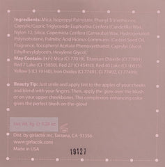 Girlactik USa. Cream Powder BlUSh & Cheek Tint Duo. Matte Shimmer Finish. Lighweight, Pigmented, Buidable Coverage. -Glow Duo BlUSh, La Beauté