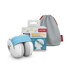 Alpine Muffy Baby Ear Defenders - Noise cancelling ear muffs for babies and toddlers from 12 to 36 months - Prevent hearing damage - Improve sleep on the move - Comfortable fit