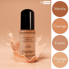 T. LeClerc Vegan Powdered Foundation Fluid 03 Matt Sand Beige