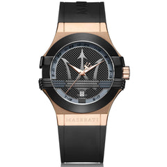 Maserati Men's R8851108002 Potenza Black Watch - Multicolor