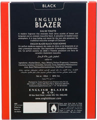 English Blazer Eau de Toilette Black - 100 ml