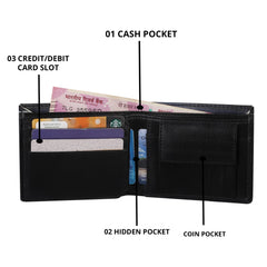 ShopMantra Cristiano Ronaldo CR7 Printed Pu Leather Wallet for Men's/Boy's (CR7)