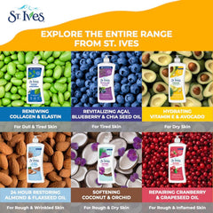 St. Ives Hydrating Body Lotion with Vitamin E & Avocado| Organic Skin Renewing Lotion For Smooth & Supple Skin| Deeply Hydrates & Nourishes| Paraben-Free & Non-Greasy| Dermatologically Tested| 621ml