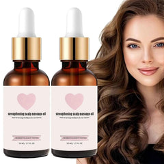 Golab Beauty Strengthening Scalp Massage Oil, Golabbeauty Scalp Oil Hair Growth Oil for Women, 50ml/1.7oz, Nourishing & Volumizing, for Thicker Fuller Healthier Hair (2Pcs)