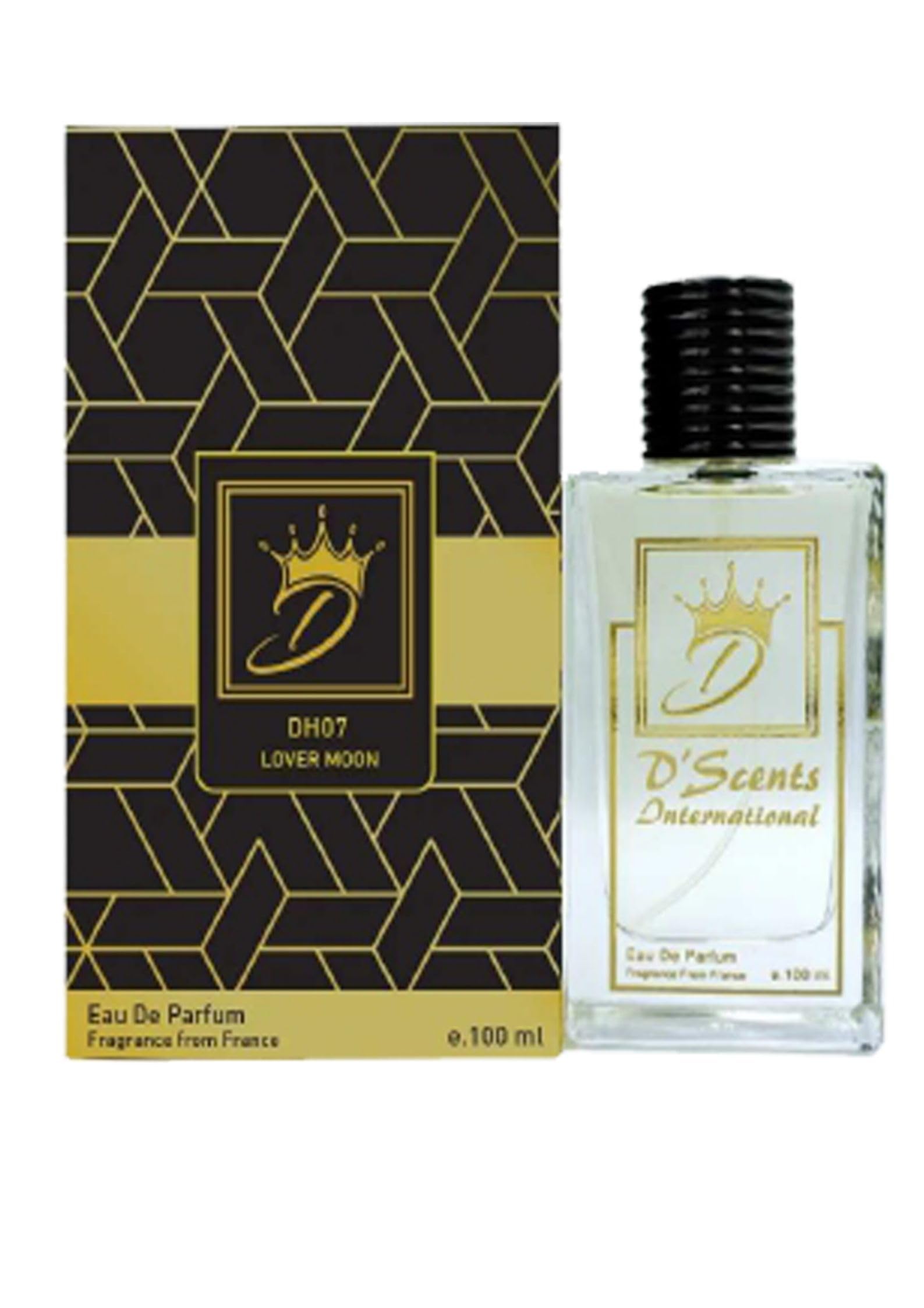 DH07 Code Black by D' Scents perfume, Inspired Luxury Long Lasting