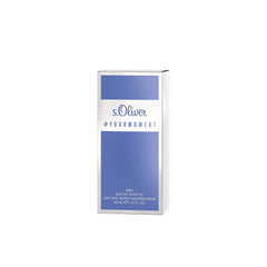 s.Oliver® Your Moment Men I Eau de Toilette - Aromatic, Fresh Fragrance with Full Radiance I 30 ml Natural Spray Vaporiser