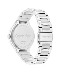 CALVIN KLEIN WOMEN'S BLUSH DIAL STAINLESS STEEL BRACELET WATCH - 25100047