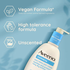 Aveeno Daily Emollient Cream, Dermexa, 500ml
