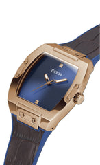 GUESS Men's Trend Casual Tonneau Diamond 43mm Watch