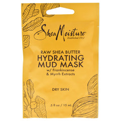 Shea Moisture Raw Shea Butter Hydrating Mud Mask for Unisex - 0.5 oz Mask