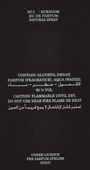 Parfum Atelier No.2 Bukhoor Eau de Parfum 60ml
