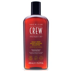 American Crew Daily Deep Moisturizing Shampoo, Naturally Derived, Vegan Formula, Citrus Mint Fragrance - 450 Ml