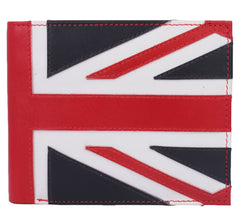 K London Exclusive Union Jack Men's Wallet (Red,White & Blue) (651_RED)