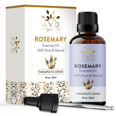 Rosemary Essential Oil for Hair Growth | 100% Pure and Natural Therapeutic Grade Hair Oil for Scalp Nourishment & Hairfall Control | 1 fl. Oz