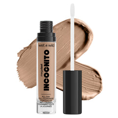 Wet n Wild Mega Last Incognito Full Coverage Liquid Concealer, Light Honey
