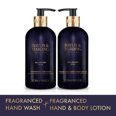 Baylis & Harding Mulberry Fizz Luxury Hand Care Gift Set - Vegan Friendly