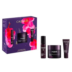 Caudalie Premier Cru Anti-Aging Skin Care Holiday Gift Set with Full-Size Premier Cru Anti-Aging Cream Moisturizer + 2 Free Travel-Size Products ($190 Value)