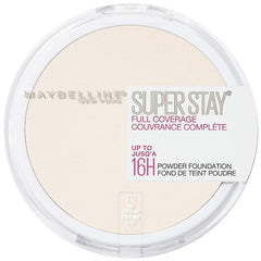 Maybelline New York Super Stay Full Coverage Powder Foundation Makeup, 102 Fair Porcelain, 0.21 Oz