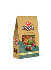 Jakis Mojoie Assorted Truffles with Double Twist Seal, Standy Pouches| Secure Foil Wrap for Freshness| Milk & Dark Chocolate Variety| Ideal for Gift Baskets & Party Favors