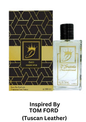 DH03 Tuscan Leather by D' Scents perfume, Inspired Luxury Long Lasting Fragrance For Men, Eau de Parfum, 100ml