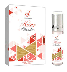 Exotix Fragrance Long Lasting Alcohol Free Keshar Chandan Natural Orignal Attar for Men And Women- 6ml