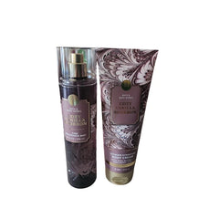 Bath & Body Works Bath and Body Works Fragrance Gift Sets (Vanilla Bourbon Mist and Cream)