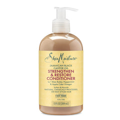 SHEA MOISTURE Jamaican Black Castor Oil Grow and Restore Rinse Out Conditioner for Unisex 13 oz, 13 Ounce