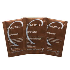 Malibu C Hard Water Wellness Hair Remedy - Removes Hard Water Deposits & Impurities - Vitamin C Complex - 5 grams, 3 count