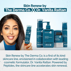 The Derma Co X Dr.V Skin Renew Abc Peptide Exfoliator Serum With Mandelic Acid,Lactic Acid,And Peptides-30Ml|1% Salicylic Acid|Accelerates Skin Regeneration|Reduces Blemishes&Dark Spots