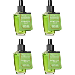 Bath & Body Works Eucalyptus Mint Fragrance Bulb- Bundle of 4